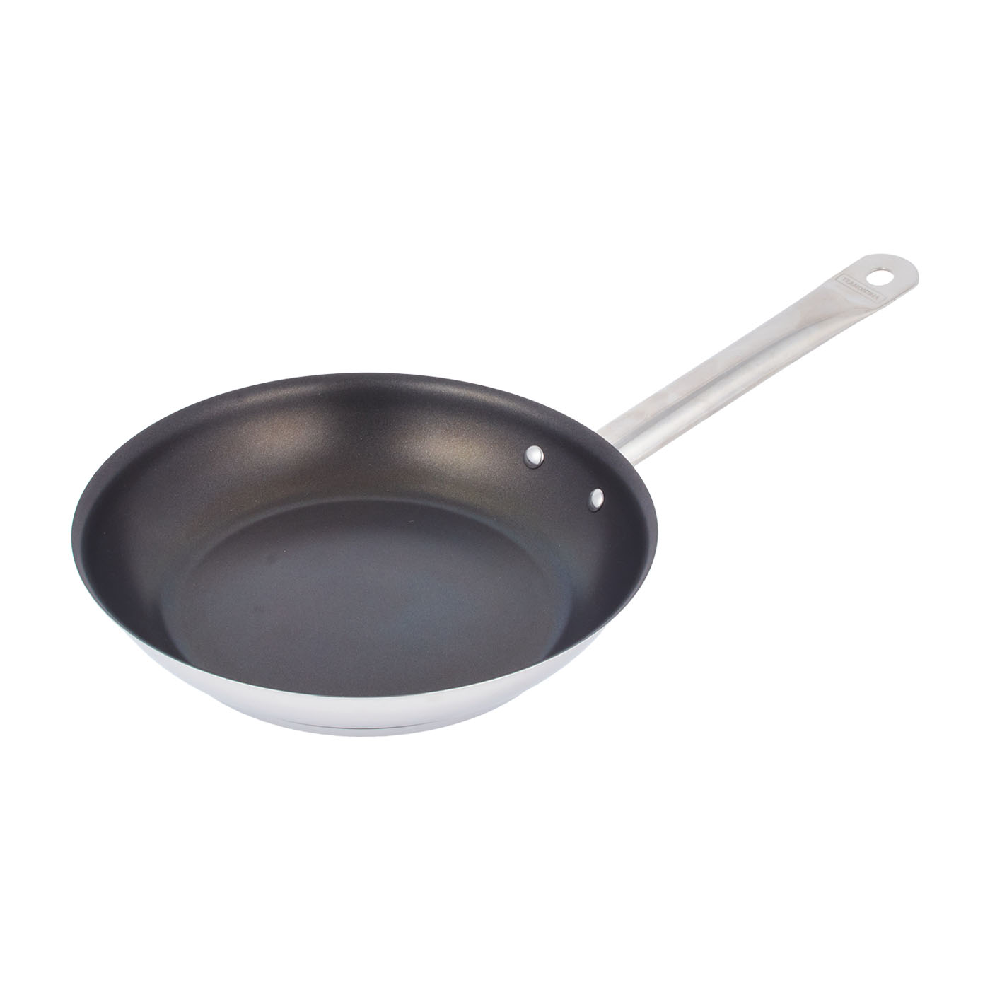 Tri-Ply Base 10 in Stainless Steel Fry Pan with Nonstick Interior 1