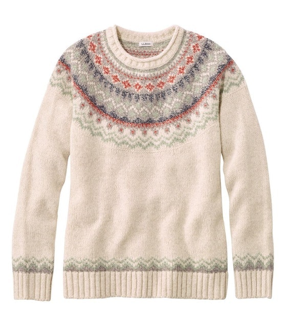 Classic Ragg Wool Fair Isle Crewneck 1