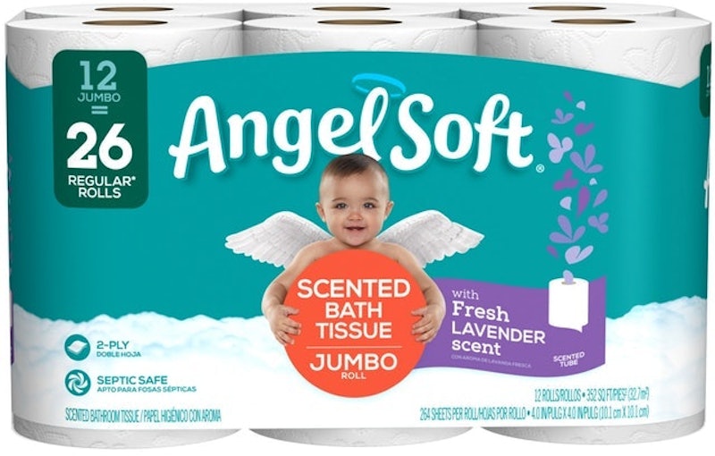 Scented Bath Tissue with Fresh Lavender Scent 1
