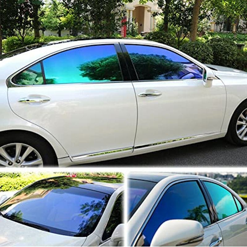 Chameleon Purple Blue Car Window Tint 1