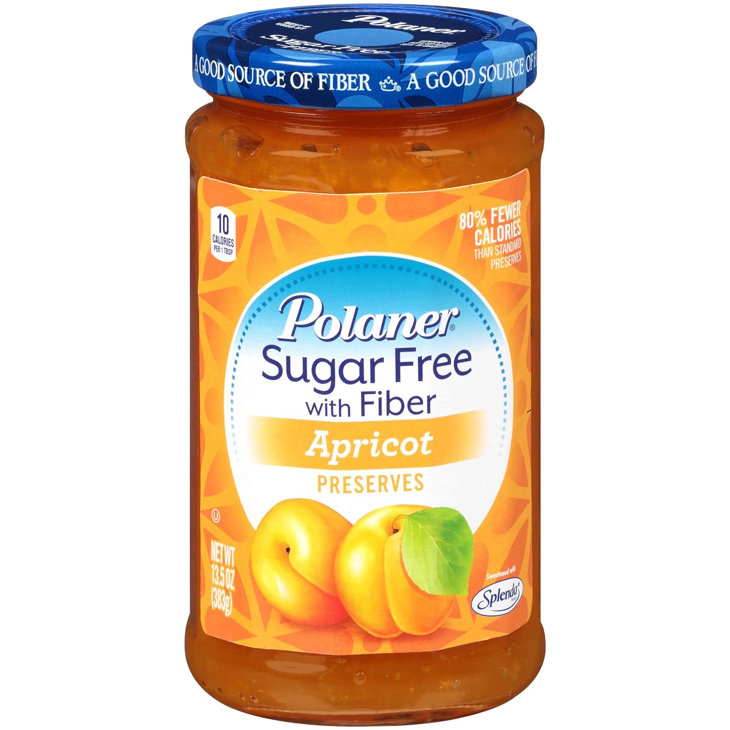 Sugar Free Apricot Preserves with Fiber 1