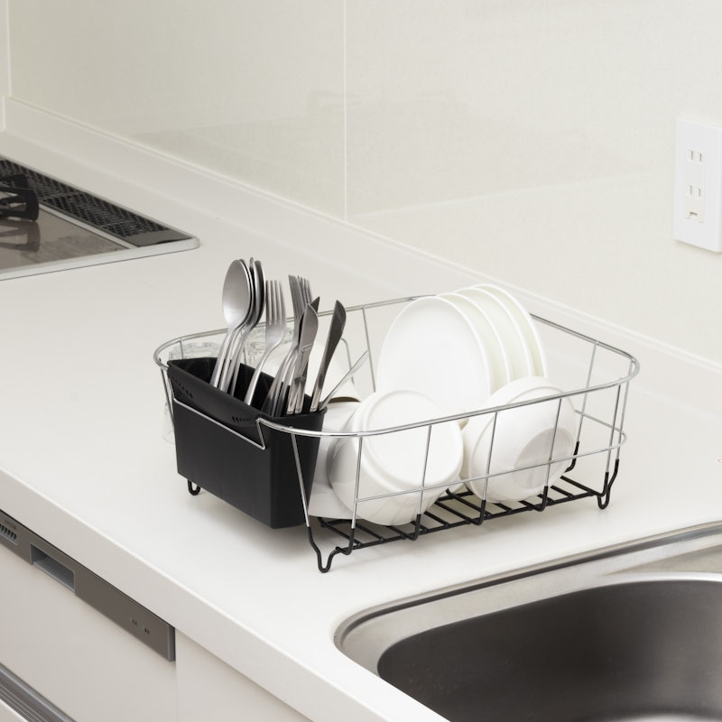 Deluxe Chrome-plated Steel Small Dish Drainers 7