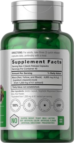 Maca Root 4,800 mg 2