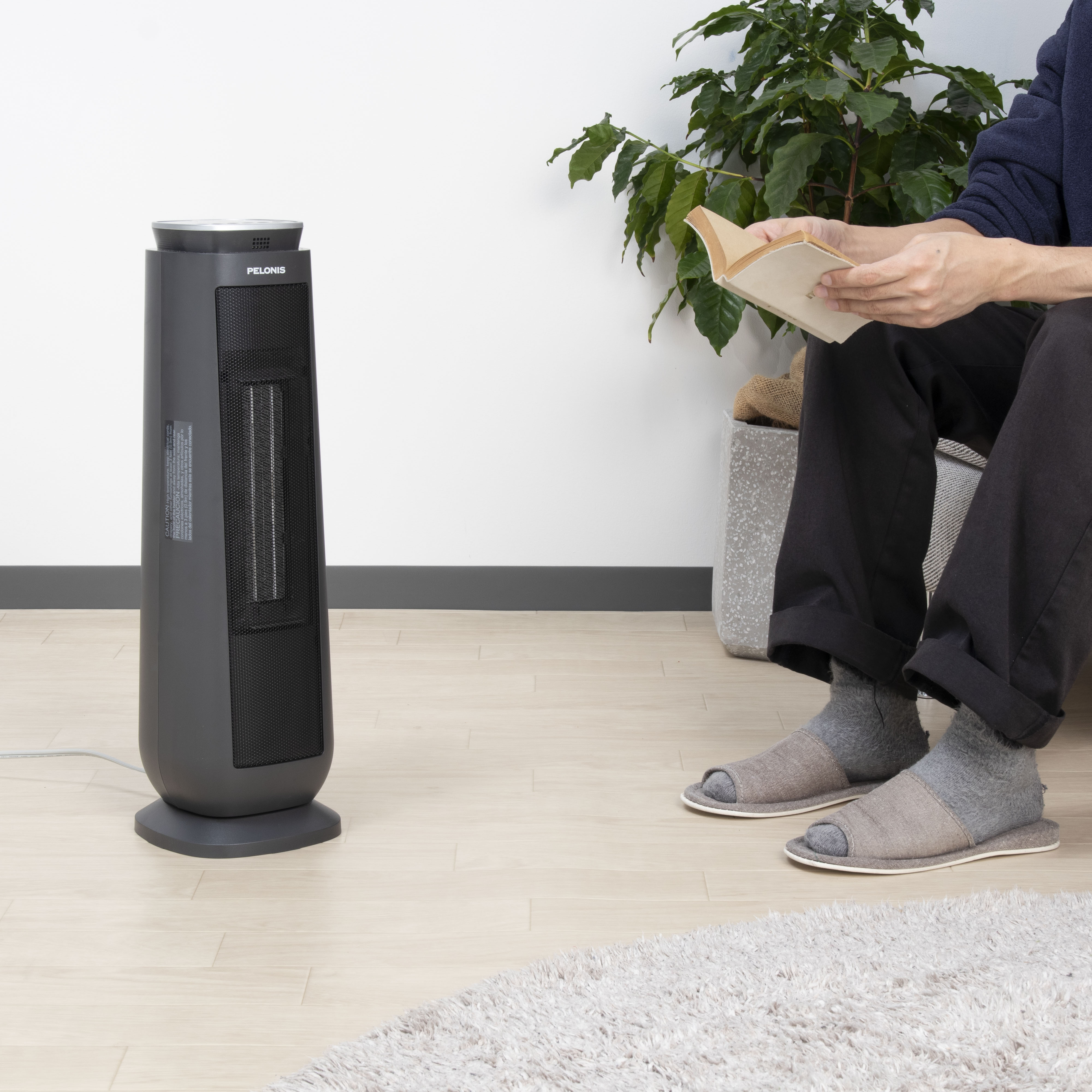 Ceramic Tower 1500W Indoor Space Heater 6