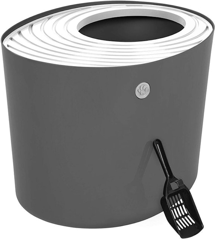 Top Entry Cat Litter Box with Cat Litter Scoop 3