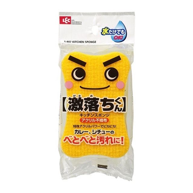 Gekiochi-kun Kitchen Sponge 1