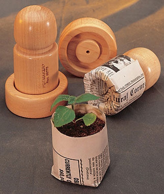 Seed Starting Pot Maker 1