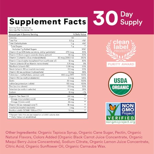Organic Women's Multivitamin Gummies 2