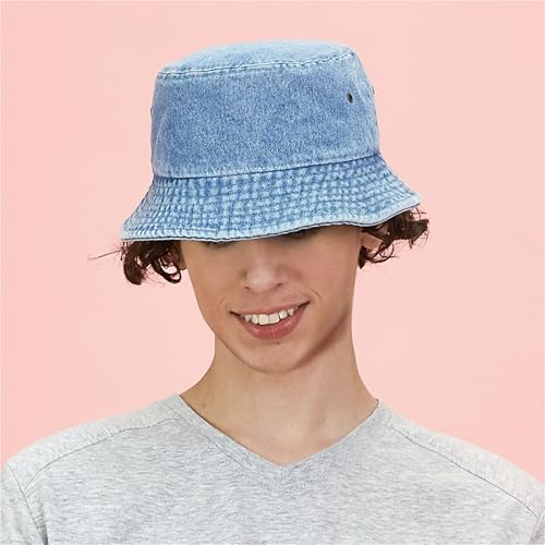 Bucket Hat - Unisex 100% Cotton & Denim UPF 50  3