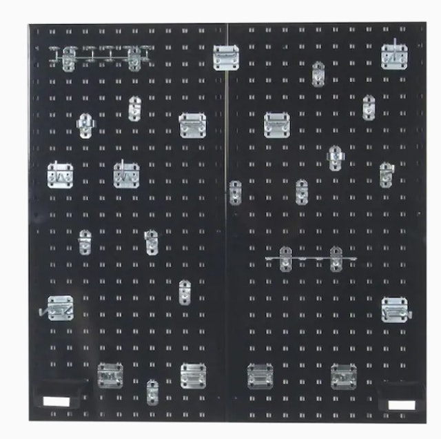 LocBoard Steel Pegboard Kit 1