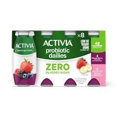 Strawberry Banana & Mixed Berry Dailies Probiotic Drink