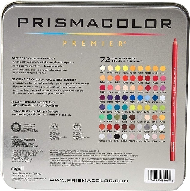 Prismacolor Premier Colored Pencils (72 Count) 2