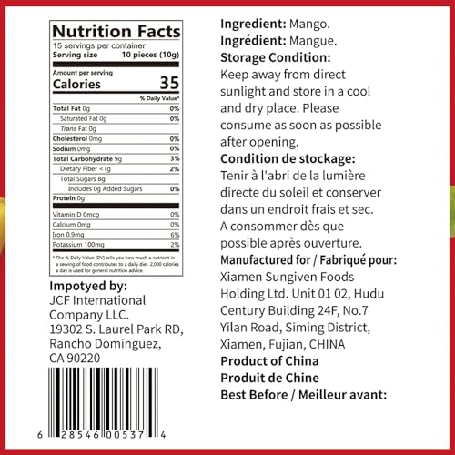 ONETANG Freeze-Dried Fruit Mango 2
