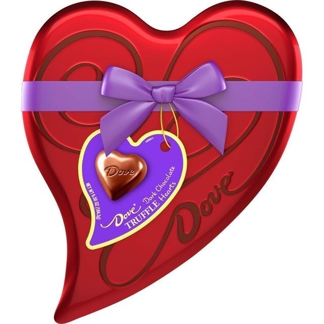 Dark Chocolate Truffle Hearts 1