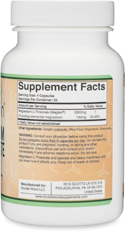 Magnesium L-Threonate (Magtein) Supplement 3