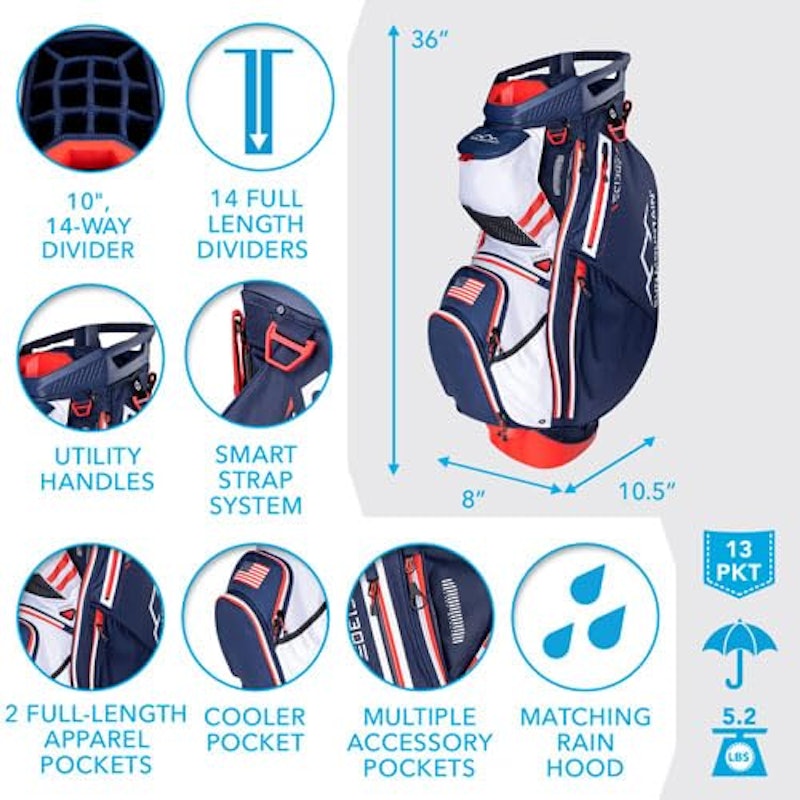 2024 C-130 Golf Cart Bag 2