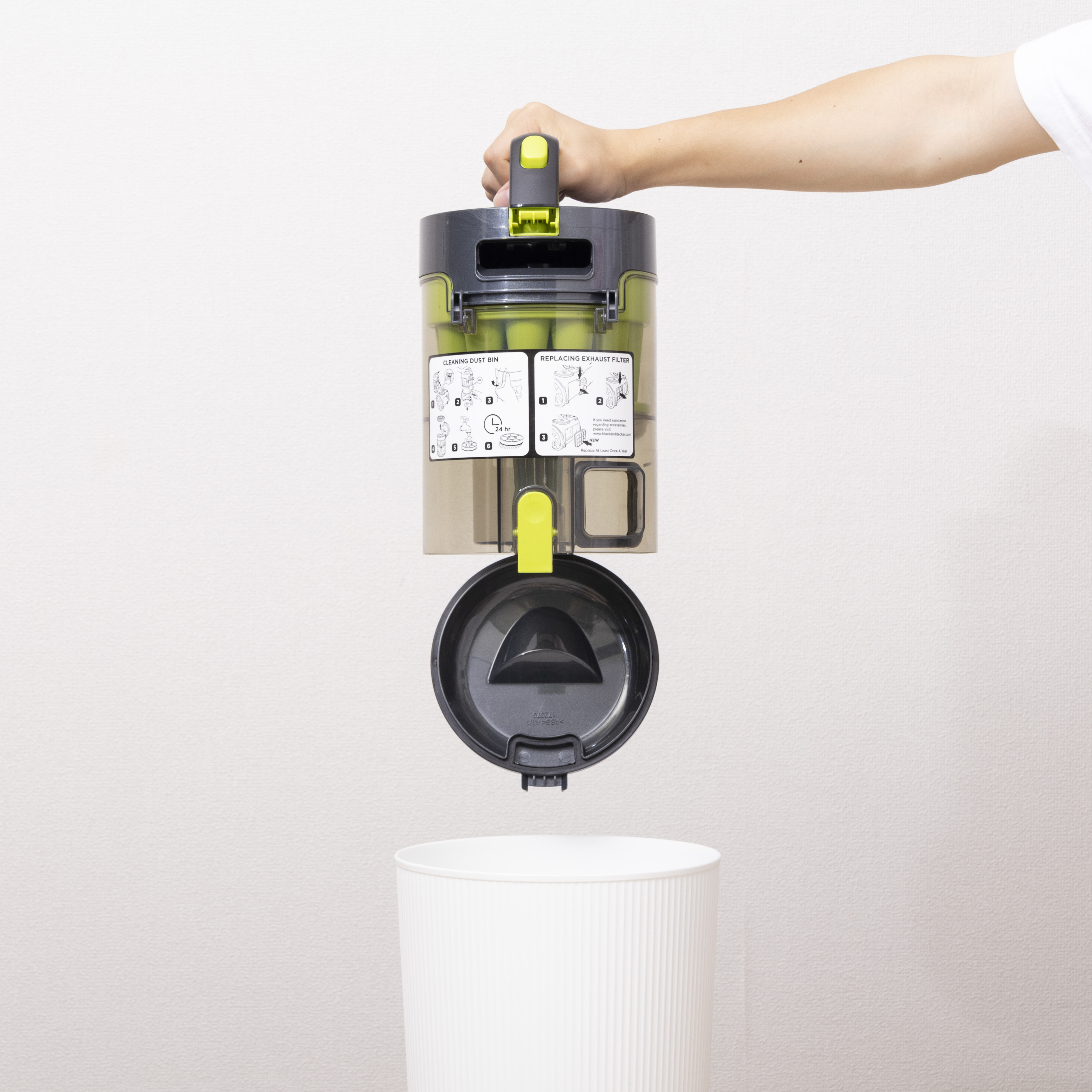 Bagless Multi-Cyclonic Canister Vacuum 18