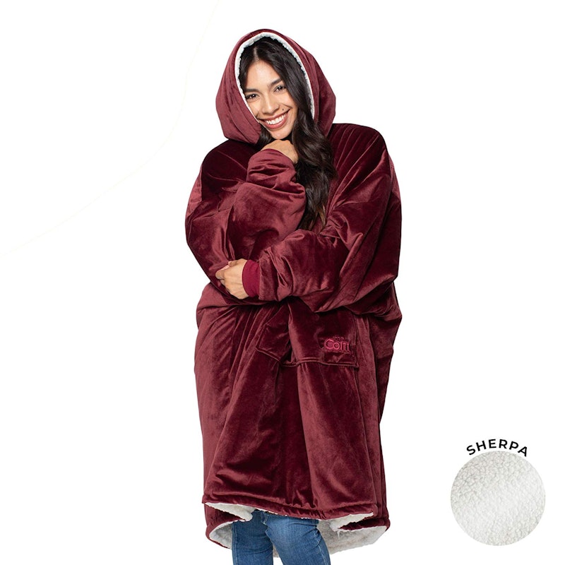Oversized Sherpa Blanket Sweatshirt 1