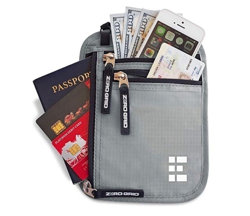 RFID Blocking Neck Wallet 1