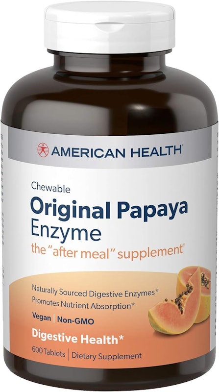 Original Papaya Digestive Enzyme Chewable Tablets 1