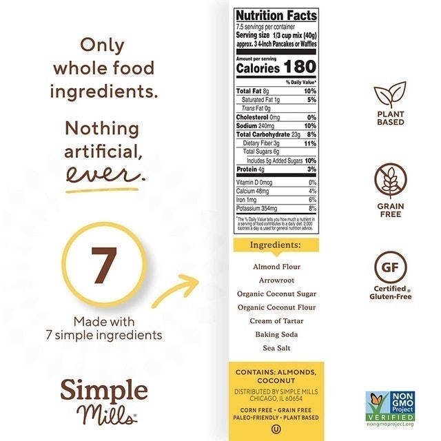 Almond Flour Pancake and Waffle Mix 2