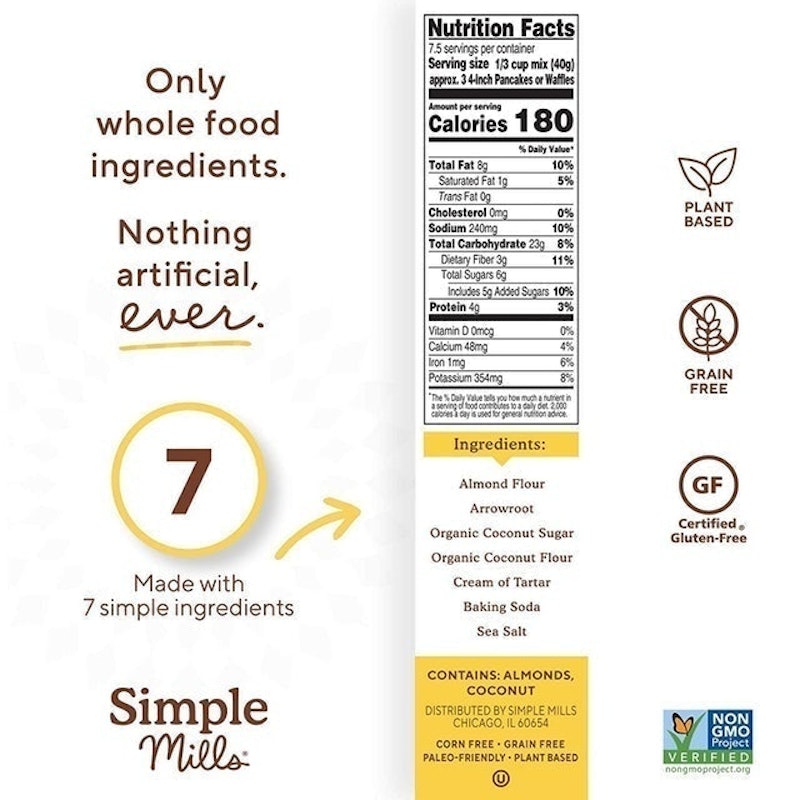 Almond Flour Pancake and Waffle Mix 2