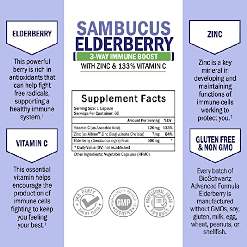 Sambucus Elderberry Capsules 2