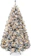 Best Choice Products 7.5ft Pre-Lit Snow Flocked Artificial Tree 1