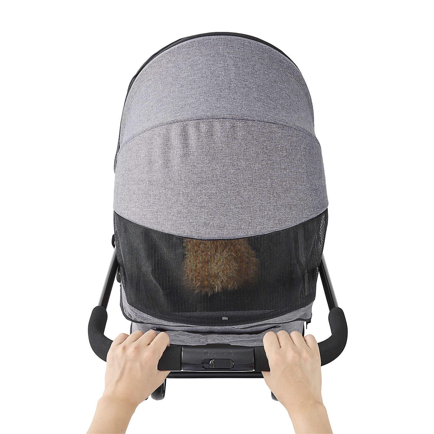 NChanmar Dog Stroller 3-in-1 Folding Dog Stroller 7