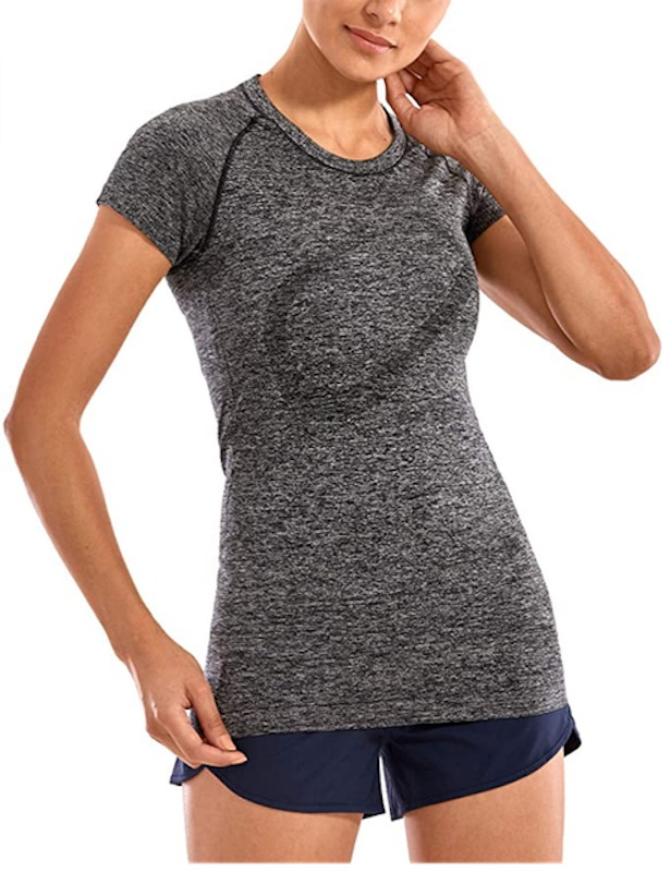 Seamless Short Sleeve Workout Shirt 4
