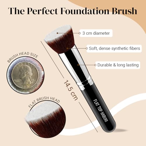 Flat Top Kabuki Foundation Brush 2
