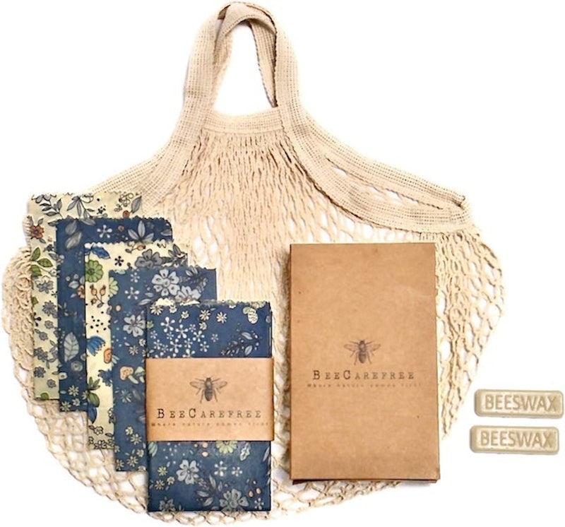 Beeswax Food Wrap, Produce Bag and 2 Beeswax Bars 1