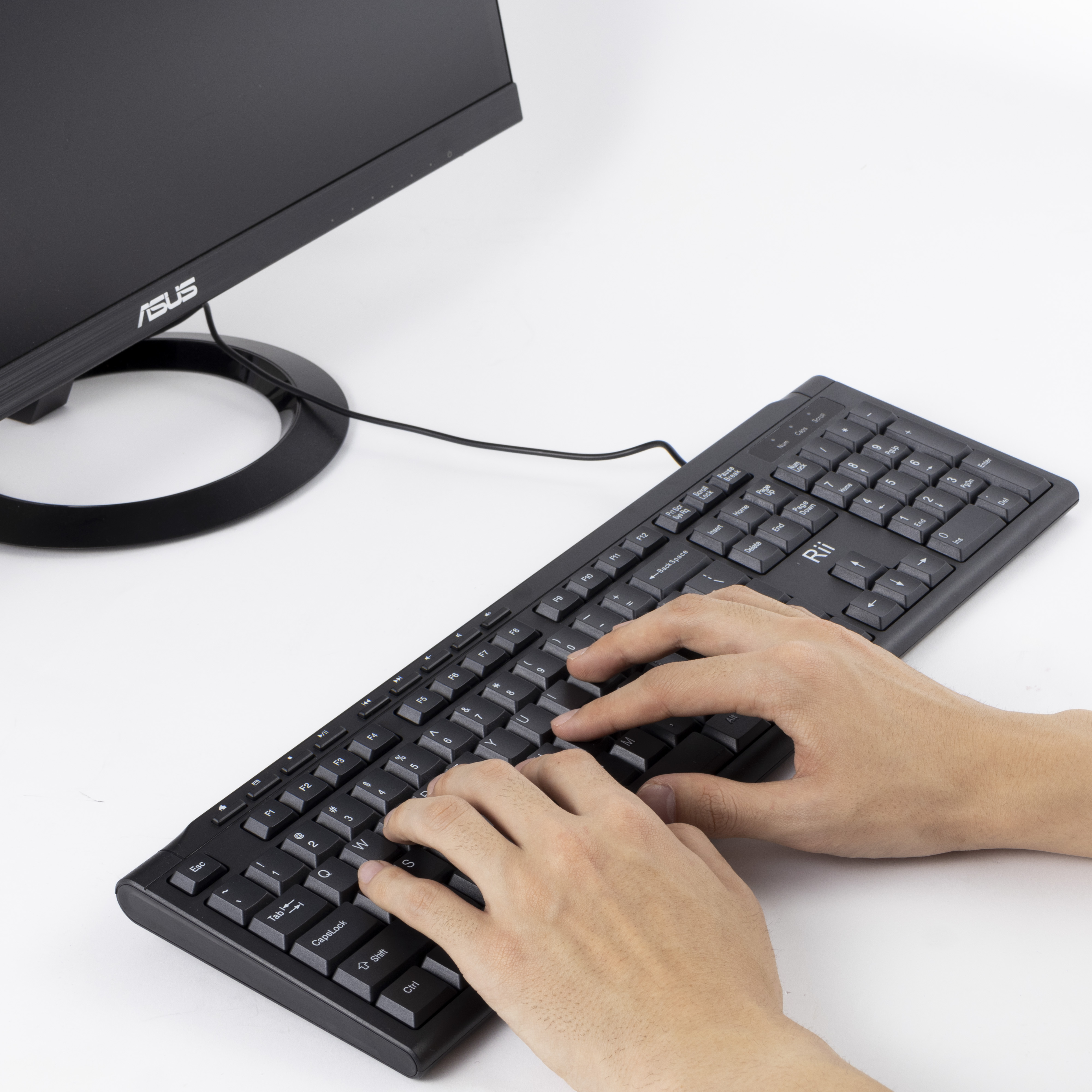 RK907 Ultra-Slim Compact USB Wired Keyboard 6