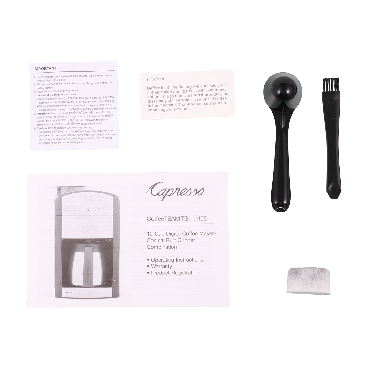 CoffeeTEAM PRO Plus with Glass Carafe  5