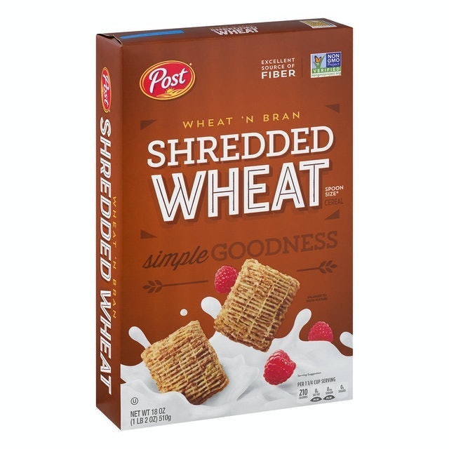 Wheat 'N Bran Shredded Wheat  1