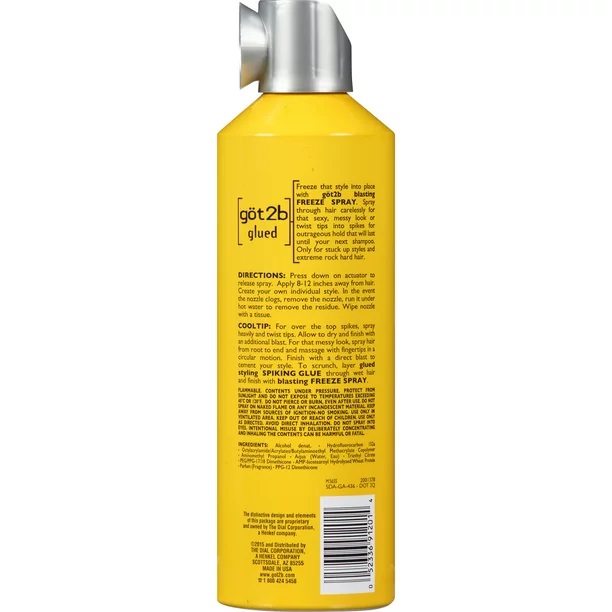 Glued Blasting Freeze Hairspray 2