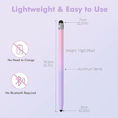5 Pack Stylus Pens for Touch Screens 2