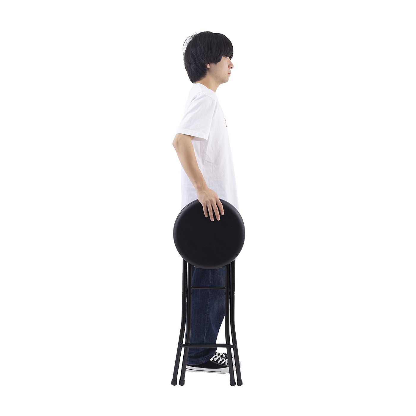 Folding Metal Stool 9