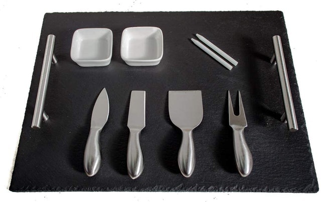 Slate Cheese Board Set 2