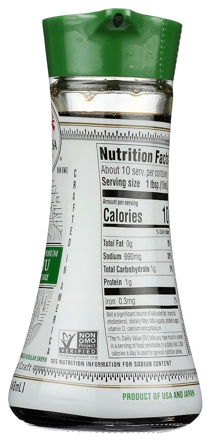 Naturally Brewed Less Salt Soy Sauce 2