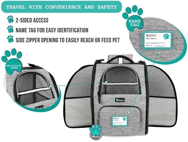 Deluxe Pet Carrier Backpack 3