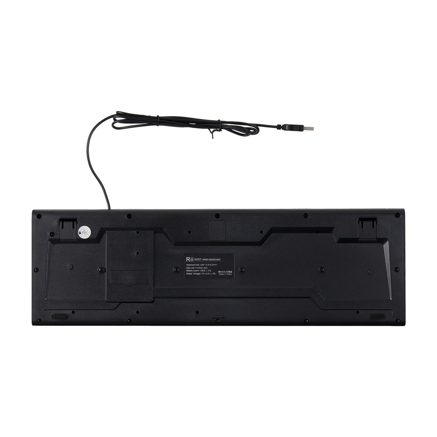 RK907 Ultra-Slim Compact USB Wired Keyboard 4