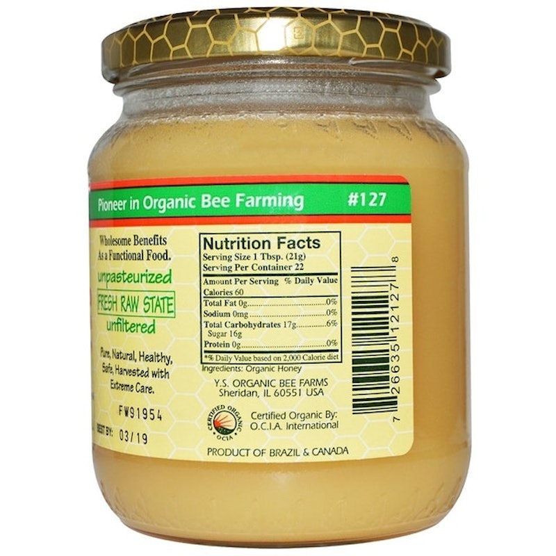 100% Certified Organic Honey 2