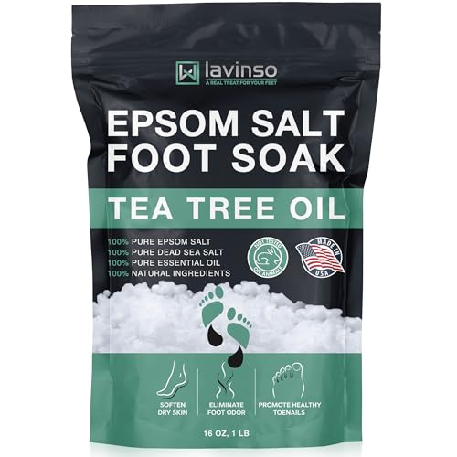 Tea Tree Oil Foot Soak with Epsom Salt 1