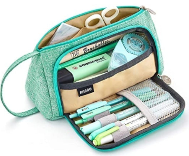 Large Capacity Pencil Pen Case Bag 1