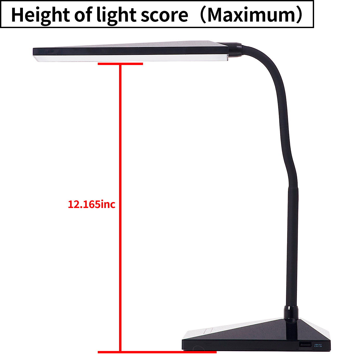 LED Desk Lamp with USB Charging Port 3