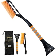Snow Brush and Detachable Ice Scraper
