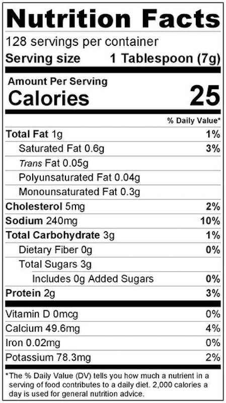 White Cheddar Cheese Powder 2