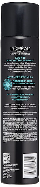 Lock It Bold Control Hairspray 2