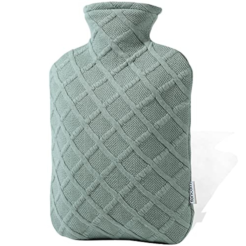 Hot Water Bottle with Cover 1